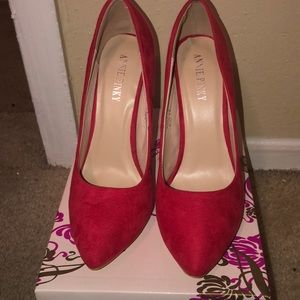 Red high heels